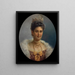 Archiduchesse Maria Annunziata - Hans Zatzka — indrammet kunstværk på væggen