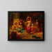 Divertissements de harem - Hans Zatzka — indrammet kunstværk på væggen