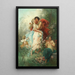 Serment d'amour - Hans Zatzka — indrammet kunstværk på væggen