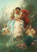 Serment d'amour - Hans Zatzka — visning af kunstværket