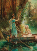 Le message d'amour - Hans Zatzka — visning af kunstværket