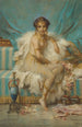 L'Odalisque - Hans Zatzka — visning af kunstværket