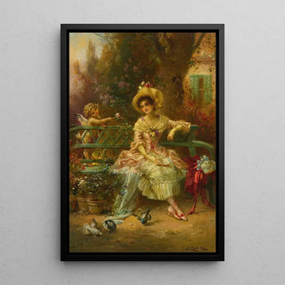 Hans Zatzka - Thinking Of Him.webp