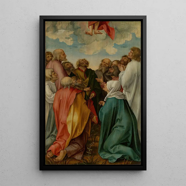 L'Ascension du Christ - Hans von Kulmbach — indrammet kunstværk på væggen