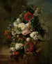 Naturmørke med blomster - Harmanus Uppink — visning af kunstværket