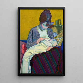 Harold Gilman - Mother and Child.webp