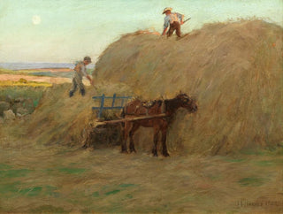 Byg høet - Harold Harvey — visning af kunstværket