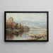 Rydal Water, efterår - Harold Sutton Palmer — indrammet kunstværk på væggen