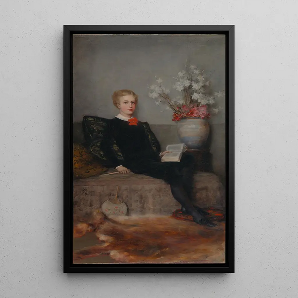 James Buchanan Johnston - Harper Pennington — indrammet kunstværk på væggen