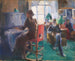 ved klaveret - Harriet Backer — visning af kunstværket