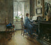 Chez moi - Harriet Backer — visning af kunstværket
