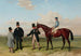 Underhand-sejrende ved Northumberland Plate med Aldcroft Mr A Biggs Mr J Fobert træner og Mr G Foster ejer - Harry Hall — visning af kunstværket