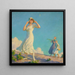 Høje bjerge - Charles Courtney Curran — indrammet kunstværk på væggen