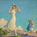 Høje bjerge - Charles Courtney Curran — visning af kunstværket