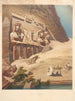 Façade af Abou Simbel-templet - Hector Horeau — visning af kunstværket