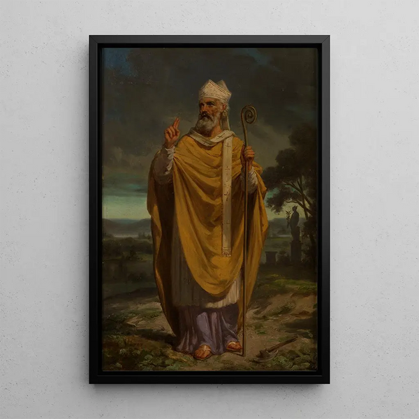 Saint Denis - Hector Jean Louis Viger-Duvigneau — indrammet kunstværk på væggen