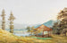 Vue du Tegernsee avec le Grand Parapluie - Heinrich Adam — visning af kunstværket