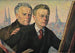 Min bedstefar og mig - Heinrich Eduard Linde-Walther — visning af kunstværket