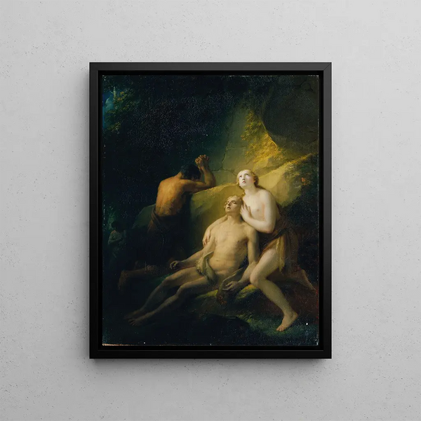 Heinrich Friedrich Fger - Adam and Eve mourn the dead Abel.webp
