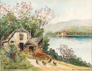 Forår i Wachau-dalen - Heinrich Josef Wertheim — visning af kunstværket
