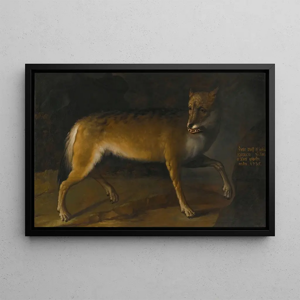 Heinrich Lihl - A Wolf In A Landscape.webp