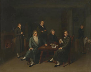 "De føderalistiske fanger i Aarburg" fra 8. november 1802 til 11. februar 1803 - Heinrich Pfenninger — visning af kunstværket