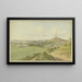 Vue de Wetzlar - Heinrich Rosenkranz — indrammet kunstværk på væggen