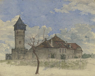 Heinrich Rumbler | Maleri La tour de guet à Sachsenhausen — visning af kunstværket