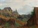 Vue de Weienkirchen depuis un vignoble dans la région de Wachau - Heinrich Tomec — visning af kunstværket