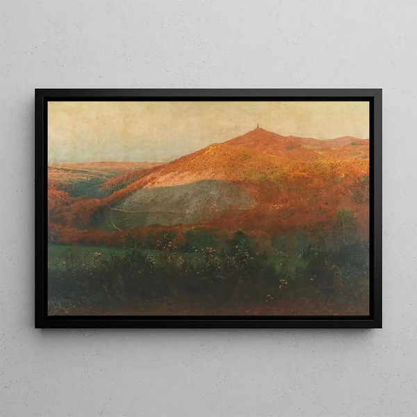 Heinrich Tomec - Hermannskogel with View of the Habsburgwarte.webp