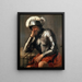Mars endormet - Hendrick ter Brugghen — indrammet kunstværk på væggen