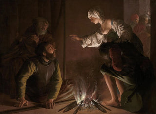 Le reniement de saint Pierre - Hendrick Ter Brugghen — visning af kunstværket