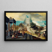 La Tour de Babel - Hendrick van Cleve III — indrammet kunstværk på væggen