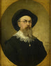 Selvportræt - Hendrik Hollander — visning af kunstværket