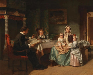 Le conteur - Hendrik Jacobus Scholten — visning af kunstværket