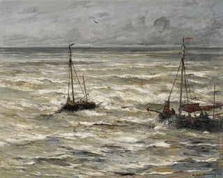 Havet - Hendrik Willem Mesdag — visning af kunstværket