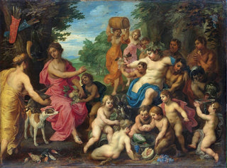 Bacchus og Diana - Hendrik van Balen — visning af kunstværket