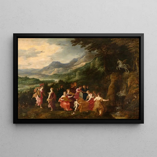 Hendrik van Balen - Minerva Visits the Muses.webp