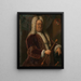 Dirk van Cloon 1730-1735 - Hendrik van den Bosch — indrammet kunstværk på væggen