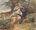 To kvinder - Henri-Charles-Antoine Baron — visning af kunstværket