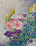 Bouquet af valmuer og krysantemumer - Henri-Edmond Cross — visning af kunstværket