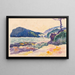 Studie for Cap Nègre - Henri-Edmond Cross — indrammet kunstværk på væggen