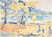 Pins sur la côte - Henri-Edmond Cross — visning af kunstværket