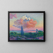 Le Nuage rose - Henri-Edmond Cross — indrammet kunstværk på væggen