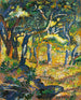 Une clairière en Provence - Henri-Edmond Cross — visning af kunstværket