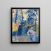 Studie til Have i Provence - Henri-Edmond Cross — indrammet kunstværk på væggen