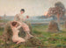 L'heure enchantée - Henri-Eugène Delacroix — visning af kunstværket