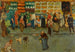 Markedscene, Paris - Henri-Gabriel Ibels — visning af kunstværket