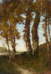 Træer ved Loire-bredden - Henri-Joseph Harpignies — visning af kunstværket