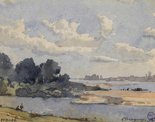 Bords de rivière - Henri-Joseph Harpignies — visning af kunstværket